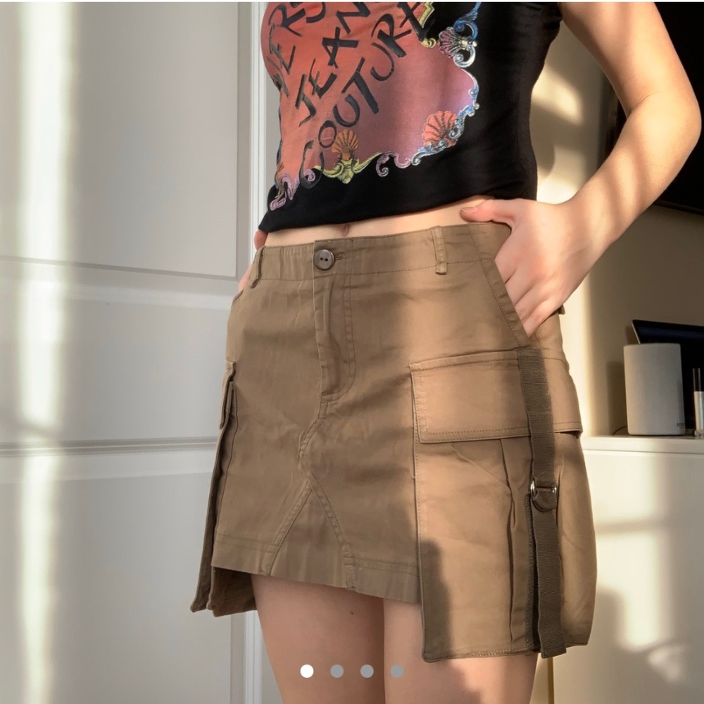 LIU JO MILANO Army Mini Skirt